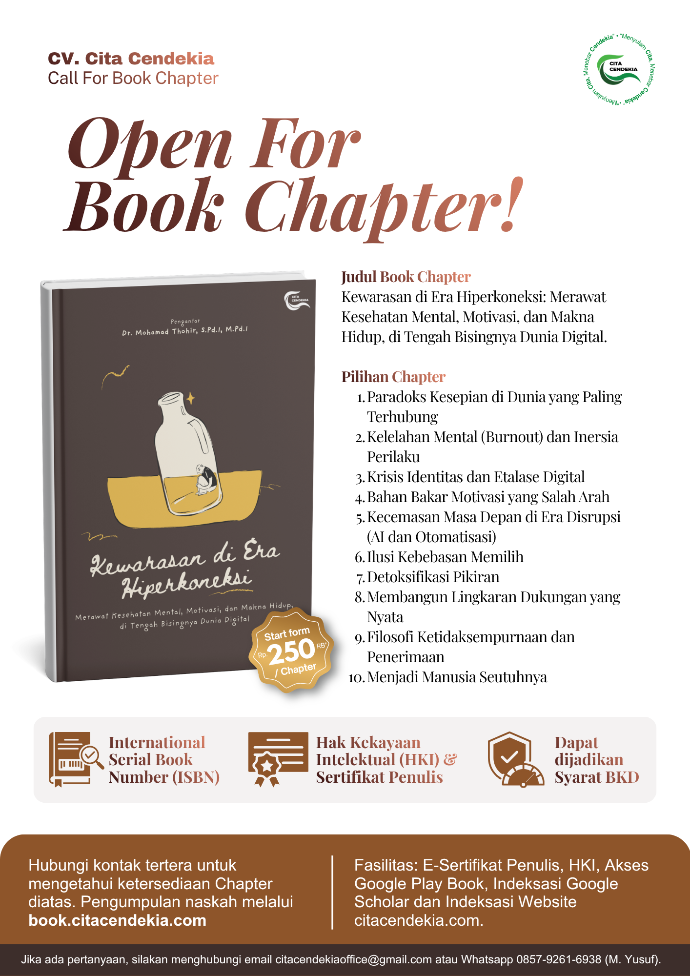 Open for Book Chapter 1